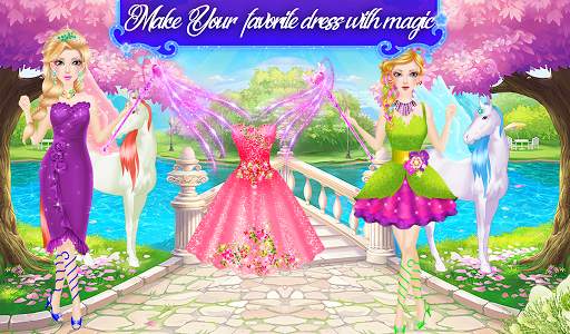 Magic Princess Fashion Dress Up Salon: Makeup Game screenshot 10