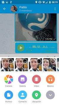 Blu Blu Messenger screenshot 7
