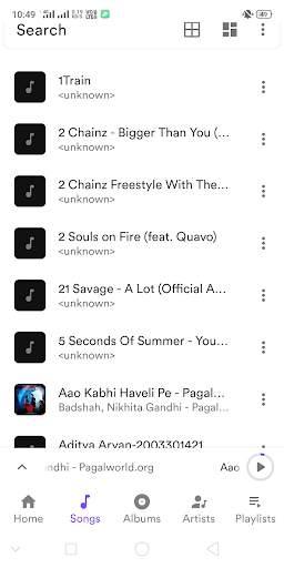 Music Player 3 تصوير الشاشة