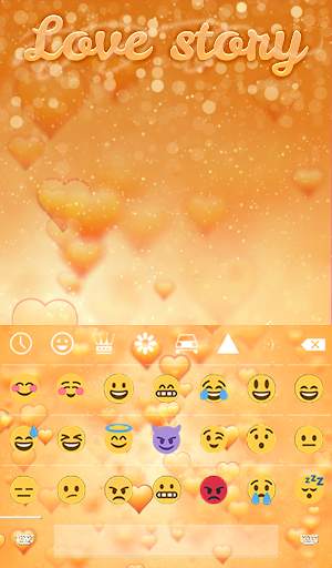 Love Story Animated Keyboard   screenshot 4