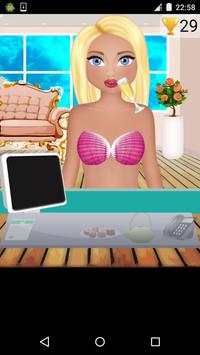 mermaid nail game screenshot 2