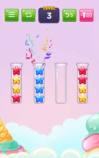 Ball Sort Puzzle: Candy Sort, Color Sorting Game screenshot 2