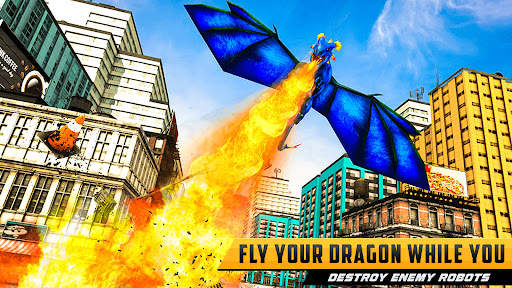 Police Dragon Robot Car Game screenshot 6
