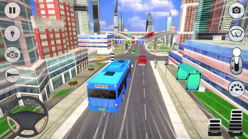 City Coach Bus Driver 3D Bus Simulator screenshot 3