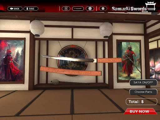Samurai Swords Store screenshot 12