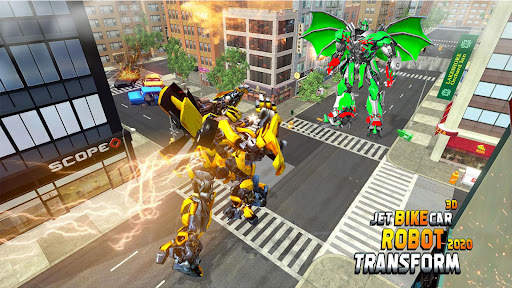 Gangster Crime Robot Transform screenshot 2