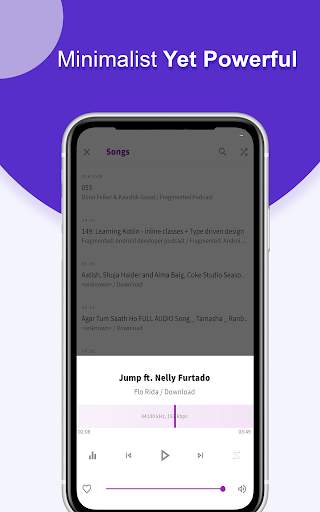 Music Player - Minimal screenshot 1