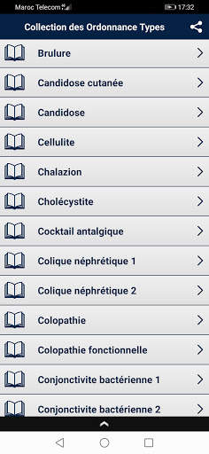 Collection Des Ordonnances Types screenshot 2