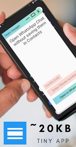 Open Chat in WhatsApp ~ 20kb screenshot 3