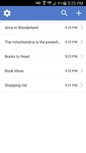 Notepad  screenshot 1