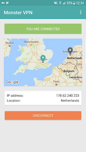 MonsterVPN - No Logs VPN 3 تصوير الشاشة