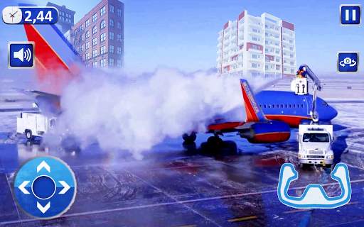 Modern Plane Wash Games: Airplane Flight Simulator screenshot 2