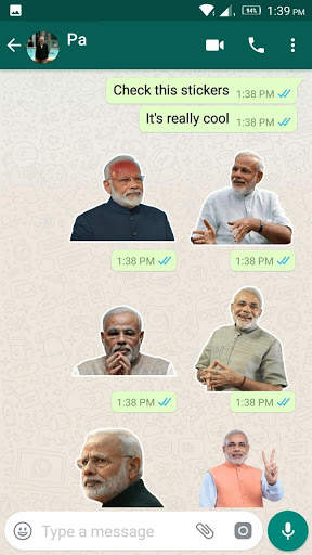 Modi Sticker for WhatsApp screenshot 2
