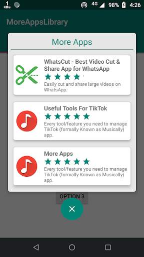 More Apps Library screenshot 1