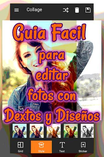 Editar Fotos con Textos y Diseños Tutorial screenshot 4
