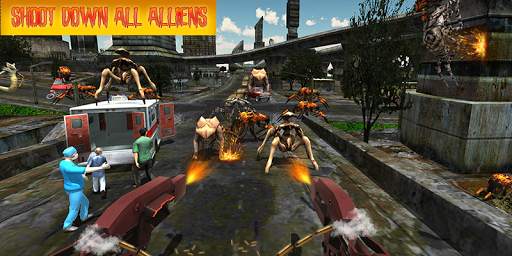 Alien Enemy Shooter Strike 3D screenshot 2