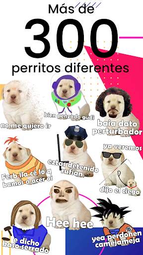 Stickers del Perrito Triste para WhatsApp 🐶 screenshot 3