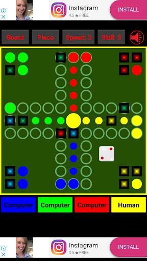 Free Ludo: 4-Player (Don't get Angry, man!) screenshot 7
