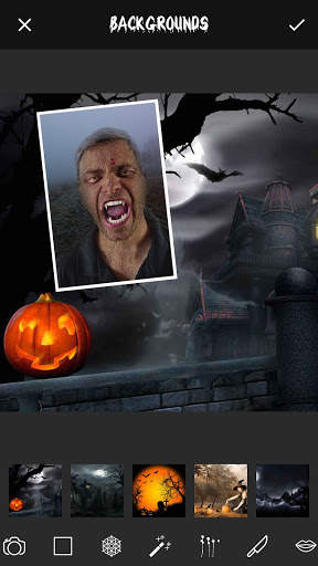 Scary Camera Collage Maker screenshot 8