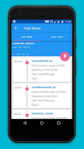 Indian Rail Enquiry screenshot 2