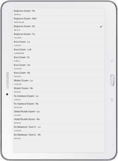 Baglama Tuner Free - Bağlama / screenshot 8