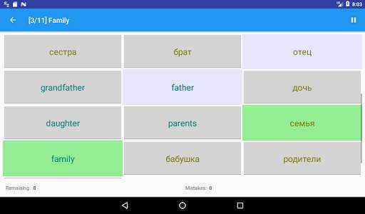 Russian Language Trainer screenshot 13