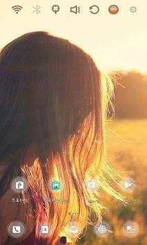 Lonely Sunset Launcher Theme screenshot 1