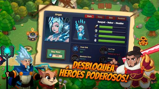 Realm Defense: Leyenda heroica screenshot 2