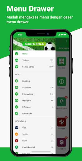 Berita Bola - Info Sepak Bola Terkini screenshot 2