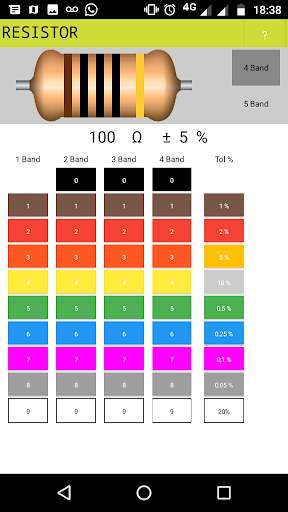 Resistor App screenshot 2