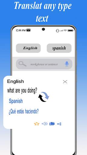 Hablar traductora de idiomas screenshot 6