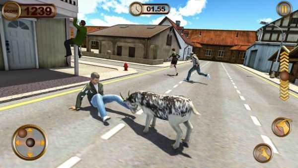 Angry Goat Frenzy City Attack 2017 screenshot 7