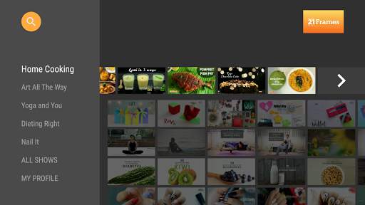 21Frames for Android TV screenshot 1