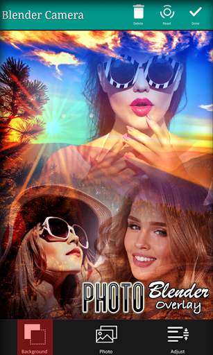 Photo Overlays Blender Effect screenshot 1
