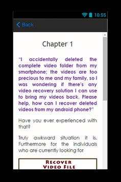 Recover Video File Guide скриншот 3