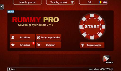 Rummy Okey PRO screenshot 4