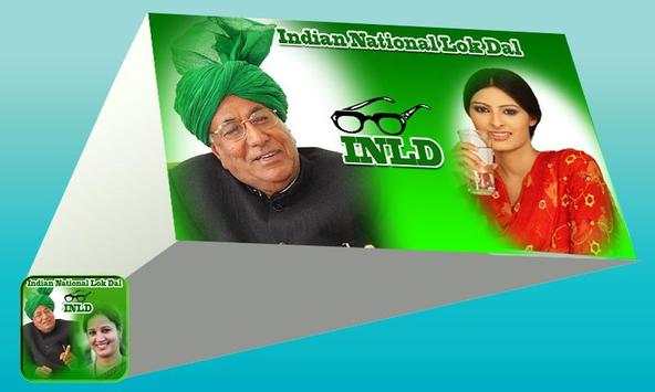 Indian National Lok Dal Photo Frame screenshot 2