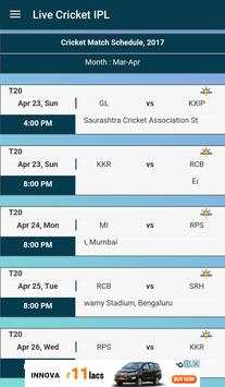 Live Cricket IPL screenshot 1