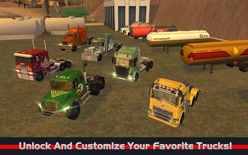 Oil Tanker Transporter SIM screenshot 2