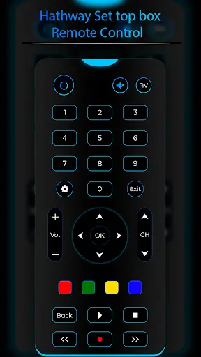 Hathway Set Top Box Remote Con screenshot 1