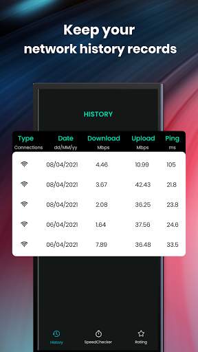 Free Internet speed Test: Wifi analyzer, speed app screenshot 4