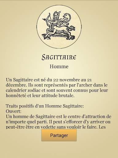 Profil du zodiaque & Horoscope screenshot 5