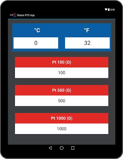RTD Pt100 Converter screenshot 6