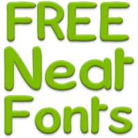 Neat Fonts for FlipFont free icon