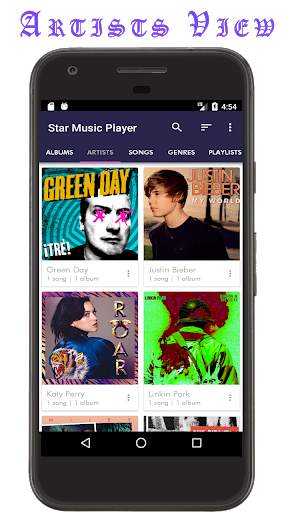 Star Music Player скриншот 3