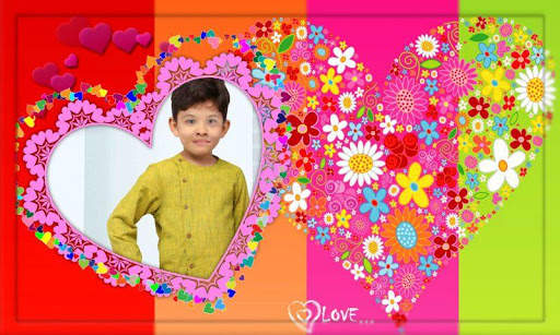 Cute Hearts Photo Frames screenshot 3