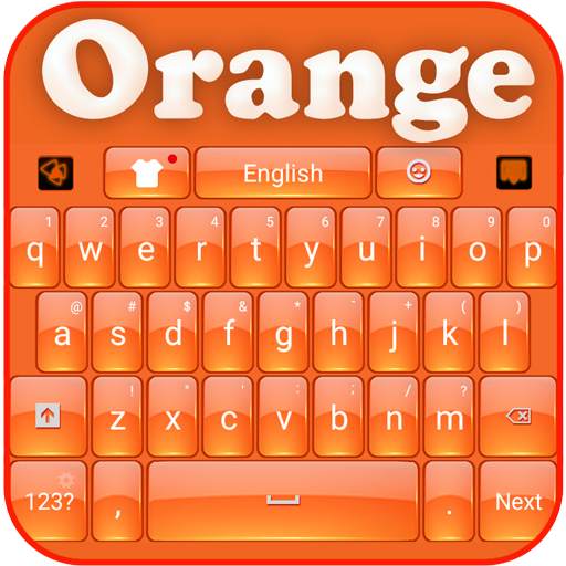 Orange Keyboard 5.87