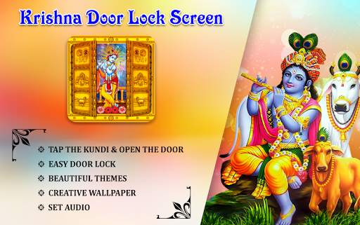 Krishna Door Lock Screen screenshot 1