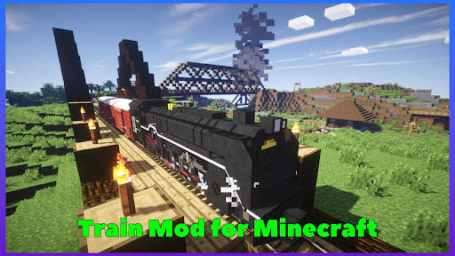 Train Mod for Minecraft PE screenshot 1