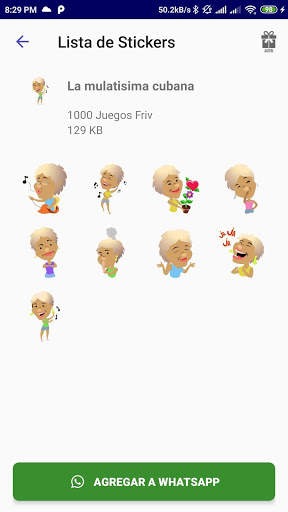 Stickers Cubanos para WhatsApp screenshot 6